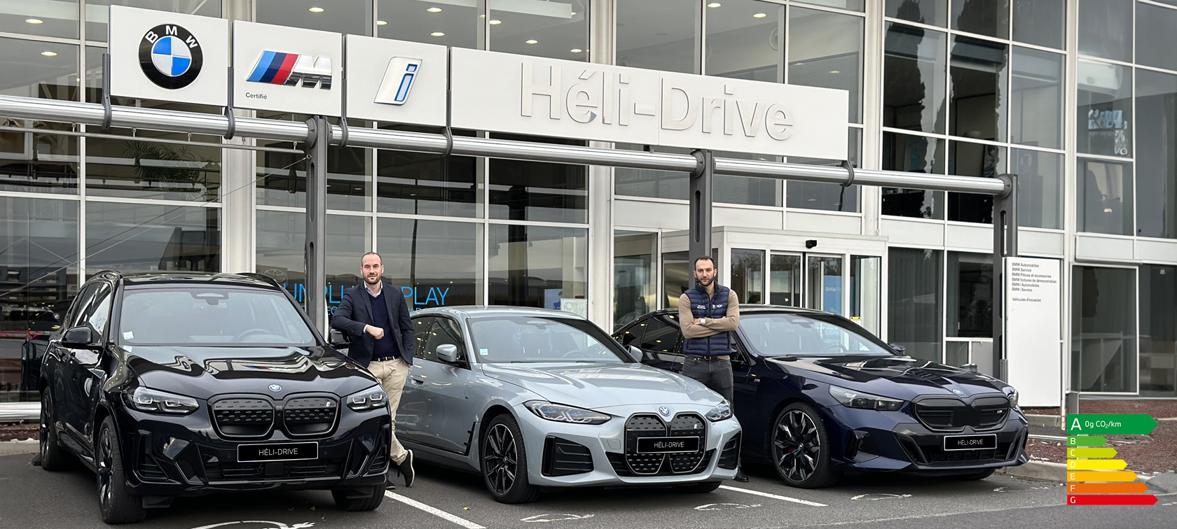 Centre d'essai 100 électriqueBMW CLERMONTFD HÉLIDRIVE